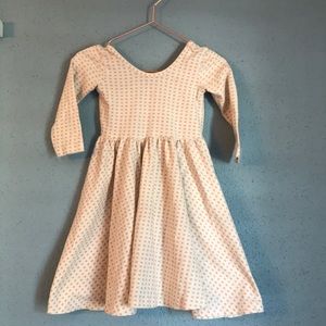 Alice + Ames ivory/pink dress